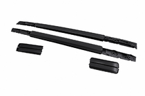 Isuzu D-Max 2011–2019 Kattokaiteet musta OEM (alumiini) kuva 2