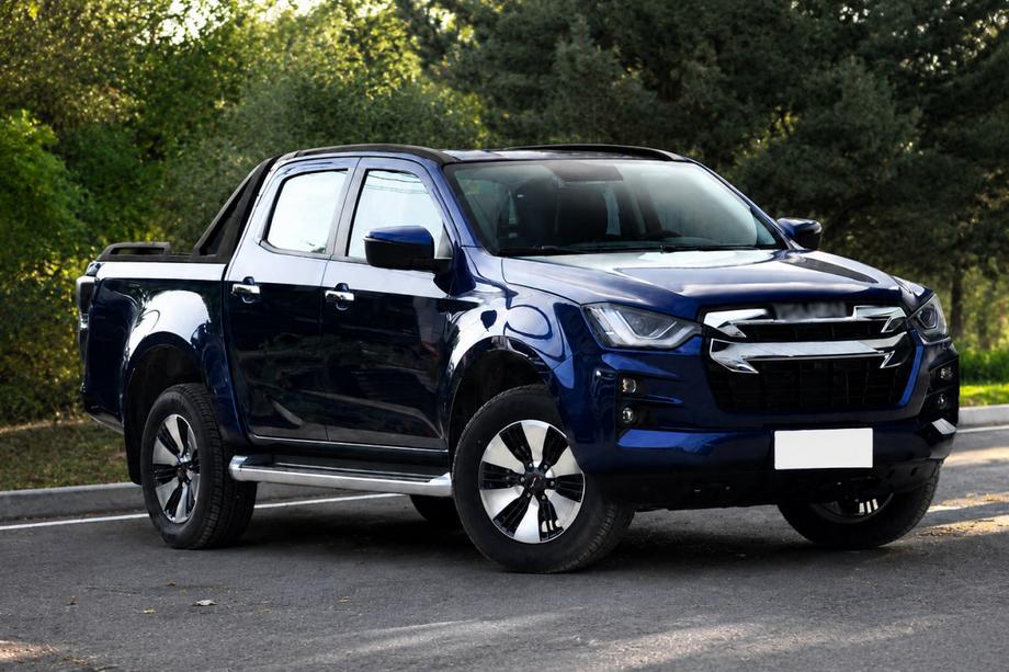 Isuzu D-Max 2011–2019 Kattokaiteet musta OEM (alumiini) Image