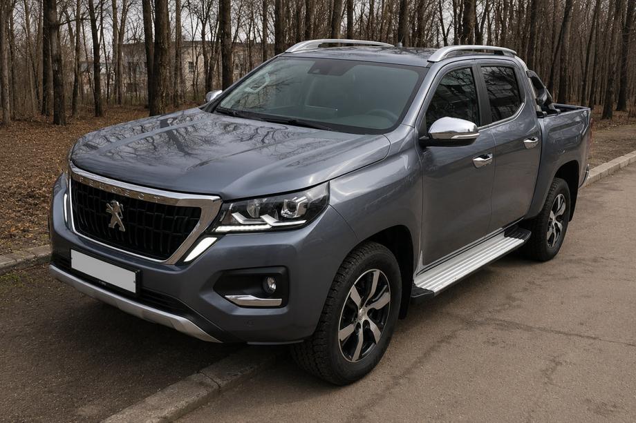 Peugeot Landtrek 2020– Harmaat OEM-kattokaiteet (alumiini) Image