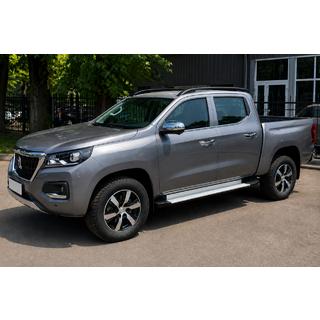 Mustat OEM-kattokaiteet (alumiini) Ford Ranger 2011–2022 kuva 2