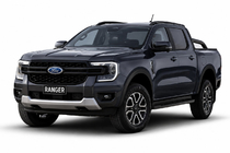 Volkswagen Amarok 2022– OEM-kattokaiteet, mustat (ABS-muovi, liima-asennus) kuva 1