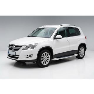 Allmond White -sivukynnykset (2 kpl, alumiini) Volkswagen Tiguan 2007–2016 kuva 1