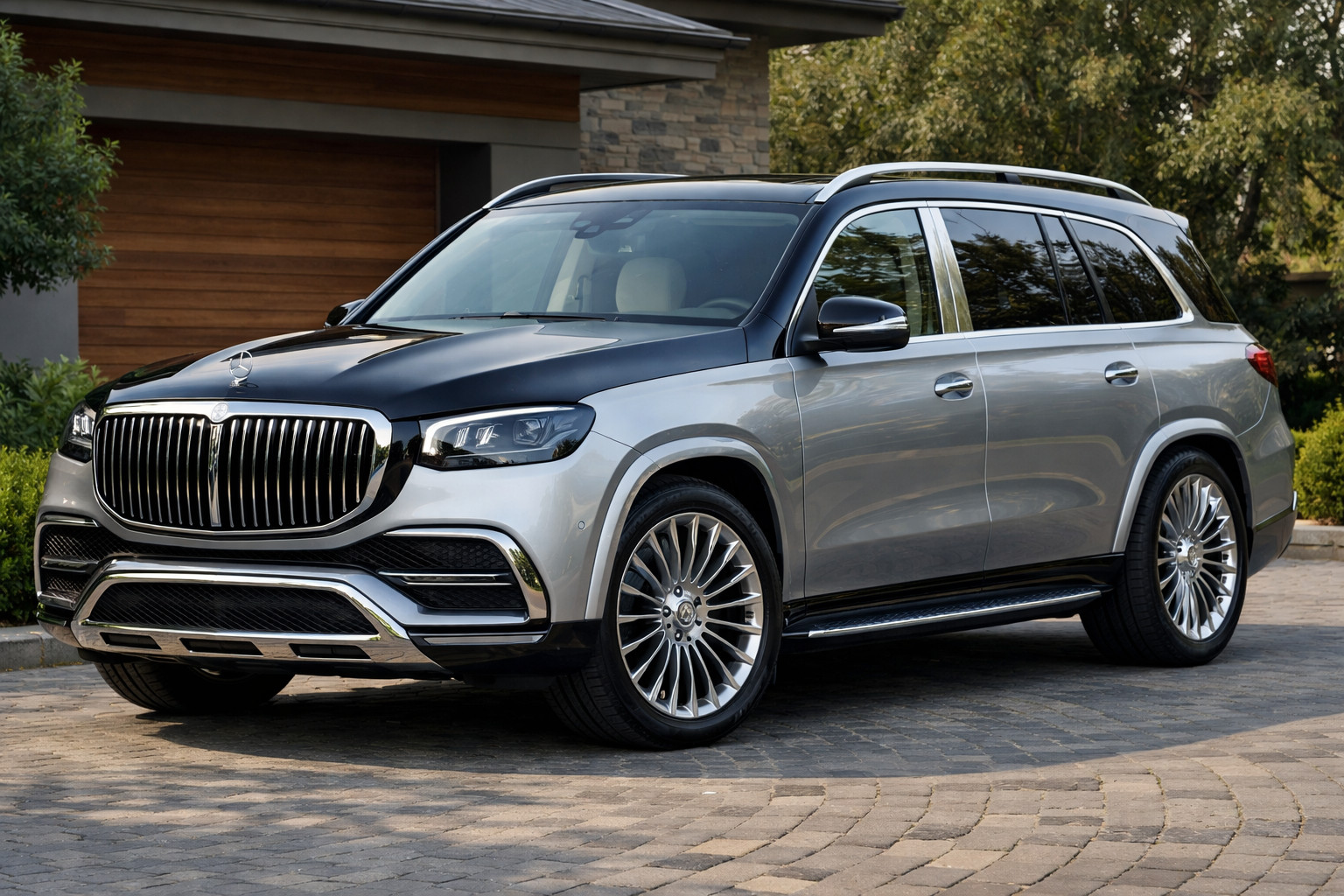 Päivitämme Mercedes GLS X167:n Maybach 2025 -tasolle