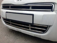 Citroen Berlingo 2008–2018 Umpinainen jäähdyttimen säleikkö 2008-2012 (ruostumaton teräs) kuva 1