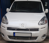 Citroen Berlingo 2008–2018 Umpinainen jäähdyttimen säleikkö 2008-2012 (ruostumaton teräs) 2012→ kuva 2