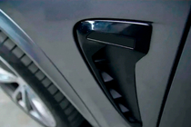 BMW X6 F16 2014–2019 Lokasuojan ilmanottoaukot Black X6M F86 -tyyliin kuva 1