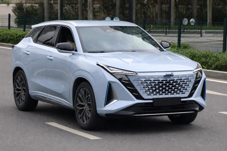 Changan UNI-Z 2022– Integroidut OEM-kattokaiteet, kromi (alumiini, liima-asennus) Image