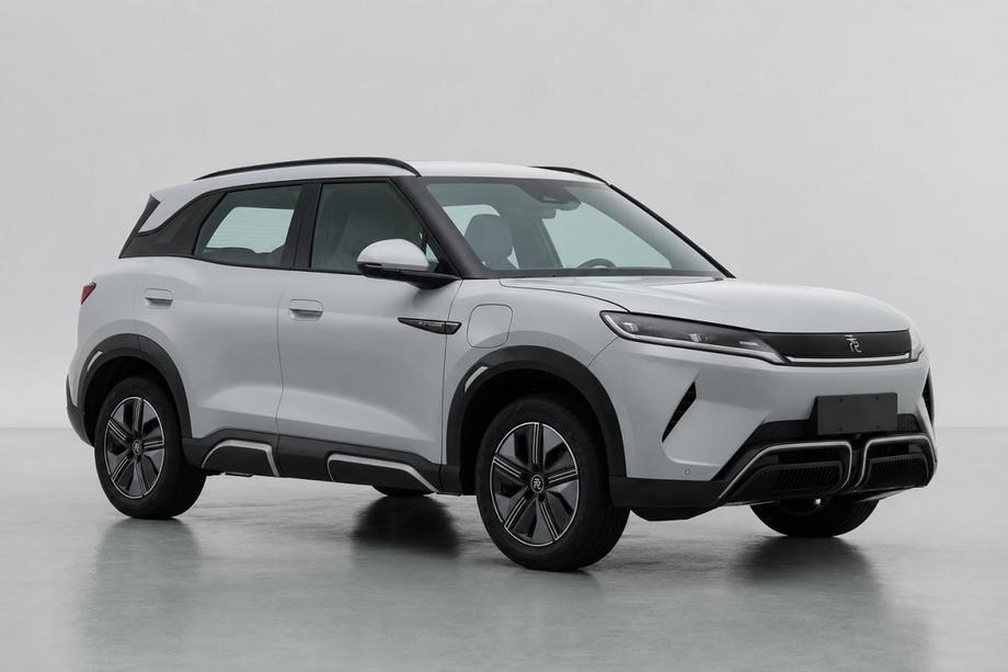 BYD Atto 2/Yuan Up 2024– Integroidut kattokaiteet, mustat, OEM (alumiini) Image