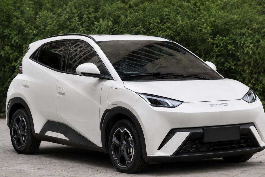 BYD Dolphin 2025– OEM-kattokaiteet, mustat (ABS-muovi, liima-asennus) Kuva 1