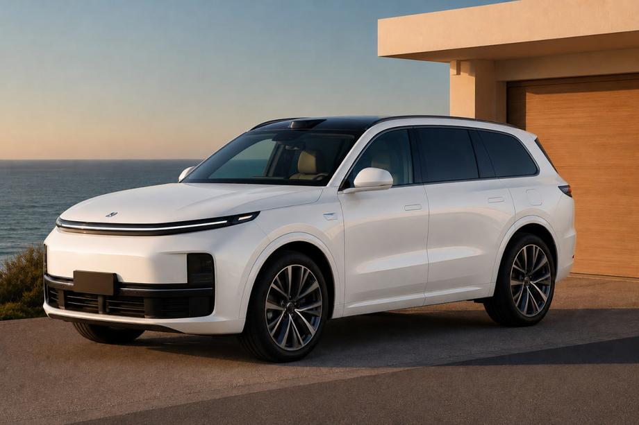 Li Auto L8 Integroidut kattokaiteet, mustat, OEM (alumiini) Image