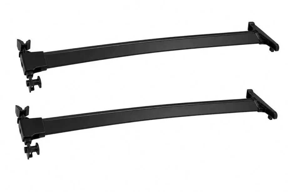 Toyota Land Cruiser 200 2007–2021 Kattotelineen poikkitangot mustat kattokaiteisiin OEM (alumiini) Image