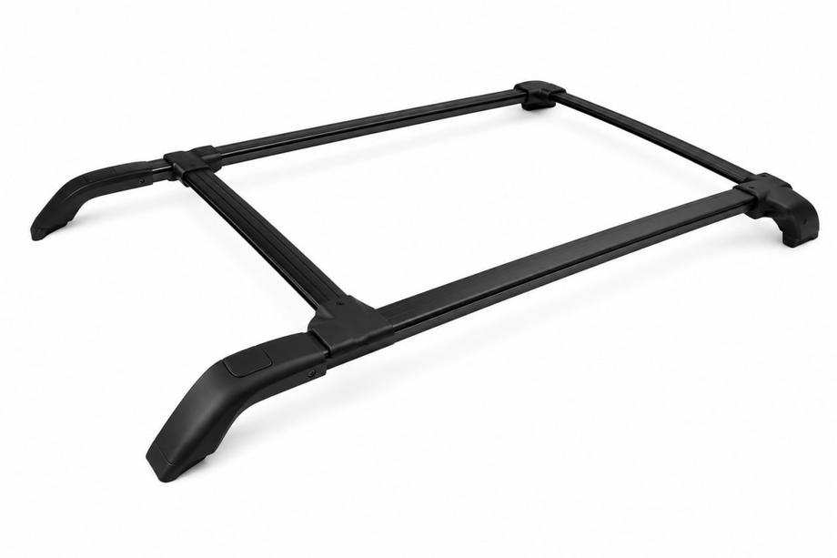 Ford Bronco 2021– Kattokaiteet poikkitangoilla, musta OEM V1 (alumiini) Image