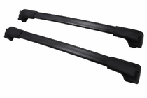 Toyota Land Cruiser Prado 250 2023– Kattotelineen poikkitangot mustat kattokaiteisiin OEM (alumiini) kuva 1