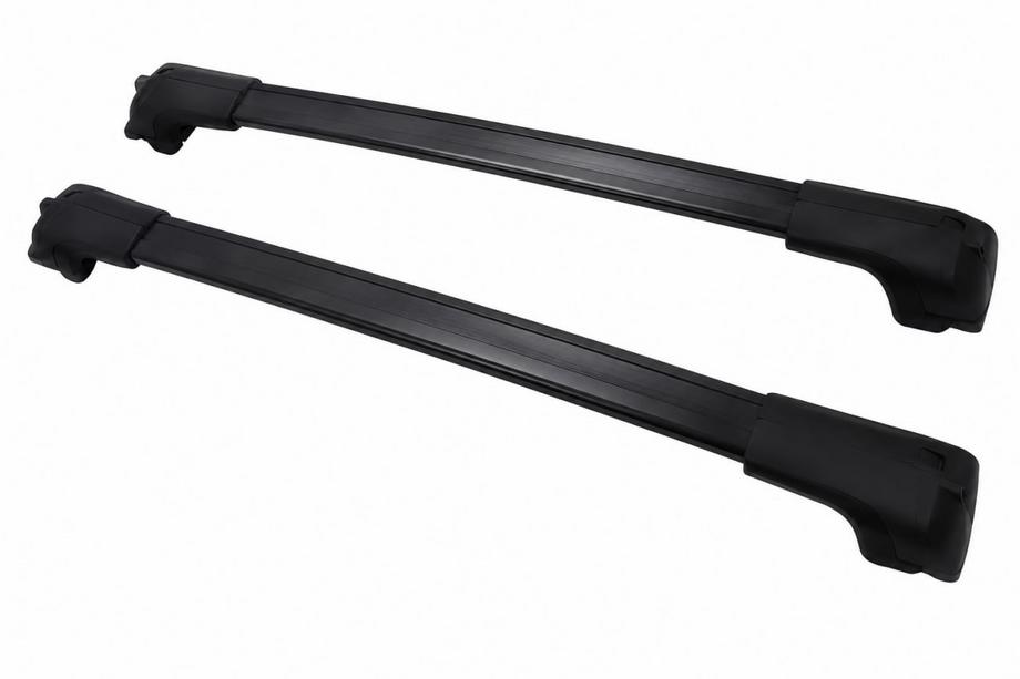 Toyota Land Cruiser Prado 250 2023– Kattotelineen poikkitangot mustat kattokaiteisiin OEM (alumiini) Image