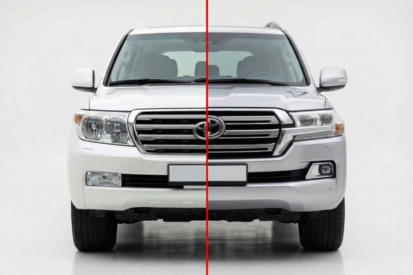 Toyota Land Cruiser 200 2007–2015 facelift 2016+: mitä muuttuu ja mitä sarja sisältää