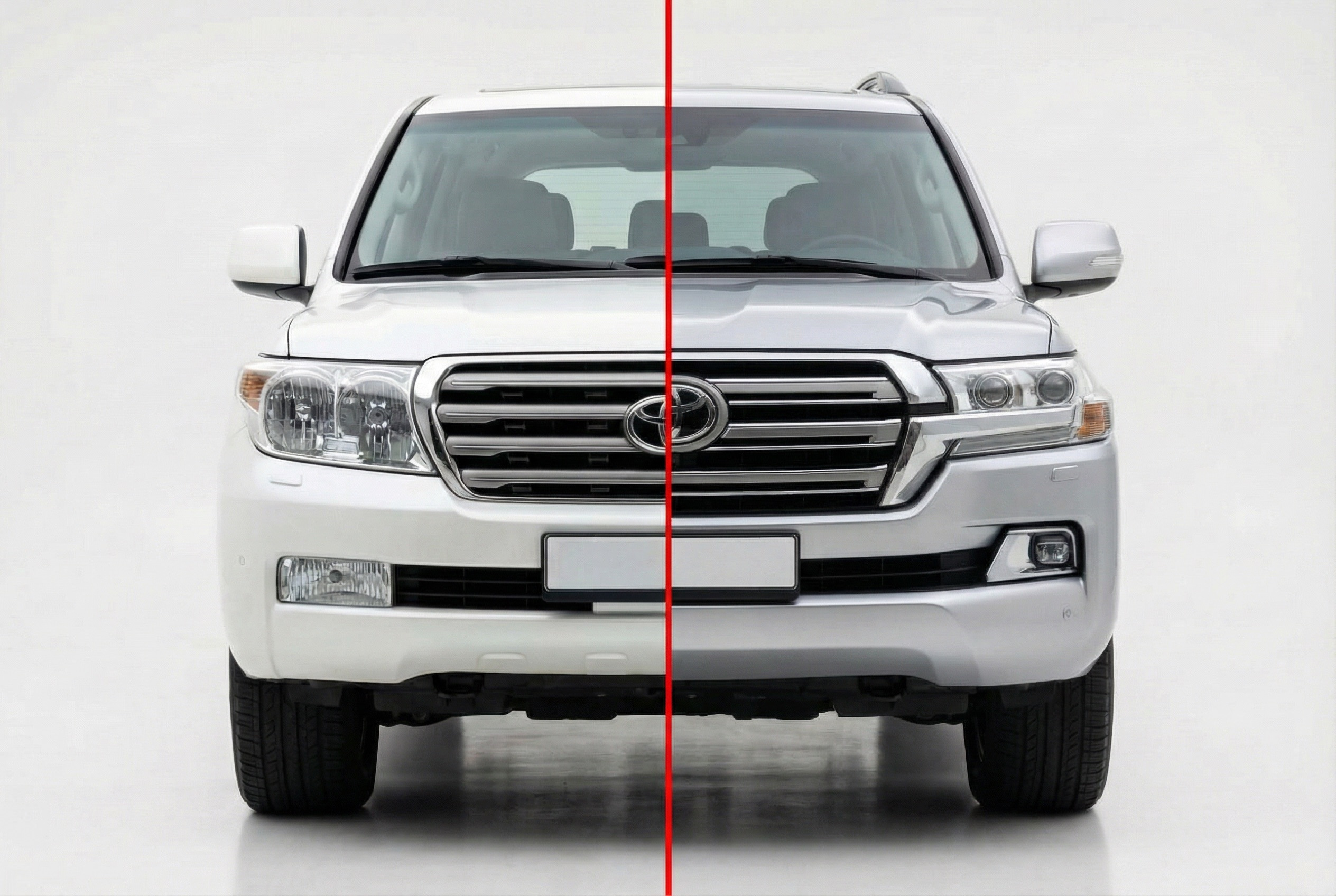 Toyota Land Cruiser 200 2007–2015 facelift 2016+: mitä muuttuu ja mitä sarja sisältää