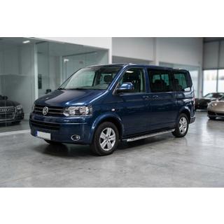 BlackLine-sivuporrassarja (2 kpl, alumiini) Volkswagen T5 2010–2015 kuva 2