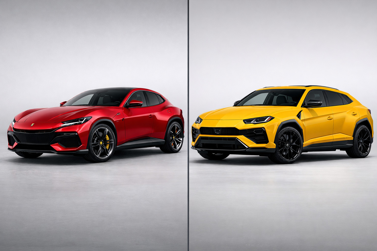Ferrari purosangue vs Lamborghini urus