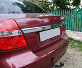 Chevrolet Aveo T250 2005–2011 Ruostumattomasta teräksestä takalista kuva 2