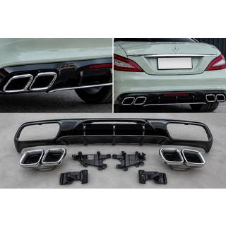 Takadiffuusori kromatuilla pakoputken päillä (2015-2018, GT63-design) kuva 1
