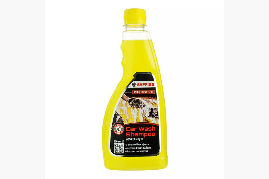 Autoshampoo korroosiosuojalla 500 ml SAPFIRE Image