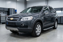 Chevrolet Captiva 2006–2019 BlackLine-sivuporrassarja (2 kpl, alumiini) kuva 1