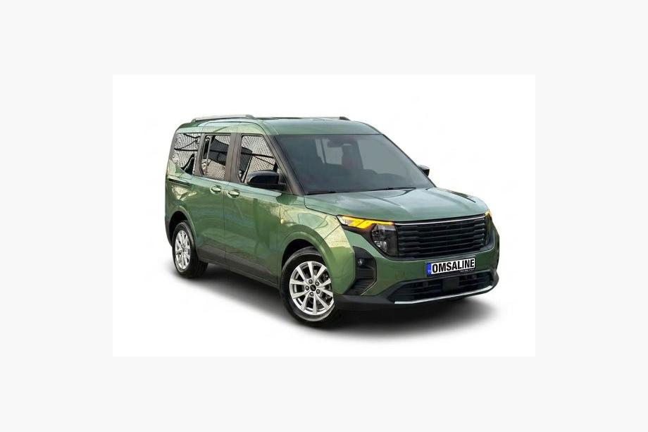 Ford Courier 2023– Etupuskurin kromisuojalista (1 kpl, ruostumaton teräs) Image