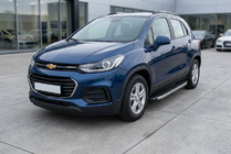 Chevrolet Trax 2012–2023 BlackLine-sivuporrassarja (2 kpl, alumiini) kuva 1