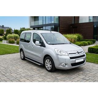 BlackLine-sivuporrassarja (2 kpl, alumiini) Citroen Berlingo 2008–2018 kuva 1