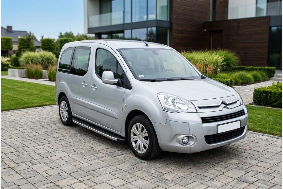 Citroen Berlingo 2008–2018 BlackLine-sivuporrassarja (2 kpl, alumiini) Image
