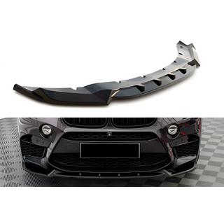 Etupuskurin lip-spoileri DPT V-2 (X6M F86, kiiltävänmusta) BMW X6 F16 2014–2019 kuva 1