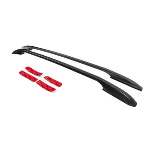 Mustat OEM kattokaiteet (alumiini, liimakiinnitys) Kia Sorento II XM 2009–2014 kuva 2