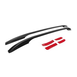Mustat OEM kattokaiteet (alumiini, liimakiinnitys) Kia Sorento II XM 2009–2014 kuva 3