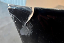 BMW 3-sarja E90/E91 2005–2011 Poistoerä etu Flap-lippa DPT (E90 Base 2005-2008, kiiltävä musta, 2 kpl) kuva 2