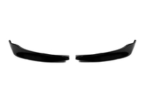 BMW 3-sarja E90/E91 2005–2011 Poistoerä etu Flap-lippa DPT (E90 Base 2005-2008, kiiltävä musta, 2 kpl) kuva 1