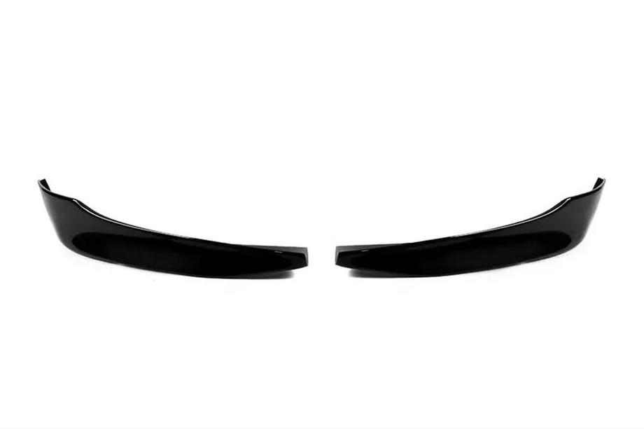 BMW 3-sarja E90/E91 2005–2011 Poistoerä etu Flap-lippa DPT (E90 Base 2005-2008, kiiltävä musta, 2 kpl) Image