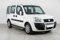 Fiat Doblo I 2005–2010 BlackLine-sivuporrassarja (2 kpl, alumiini) kuva 1