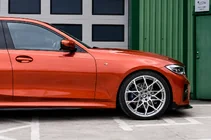 BMW 3-sarja G20/G21 2018– Etupuskurin lip-spoileri MP-Style (M-Sport 2018-2022, ABS) kuva 3