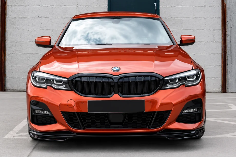 BMW 3-sarja G20/G21 2018– Etupuskurin lip-spoileri MP-Style (M-Sport 2018-2022, ABS) Image