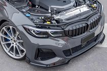 BMW 3-sarja G20/G21 2018– Puskurin sivusäleiköt (M-Sport 2018-2022, ABS) kuva 3