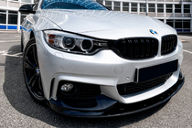 BMW 4-sarja F32/F33/F36 2012–2020 MP-Style etulippa (M-Sport, kiiltävän musta) kuva 4
