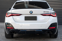 BMW 4-sarja G22/23/26 2020– Takapuskurin diffuusori pakoputken päillä (G26 M-Sport) kuva 5