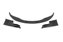 BMW 5-sarja E60/E61 2003–2010 Etupuskurin lipa M5:lle, kiiltävän musta kuva 6