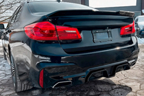 BMW 5-sarja G30/G31 2017–2023 Takapuskurin diffuusori CS-Style (M-Sport/M5 F90, ABS) kuva 4