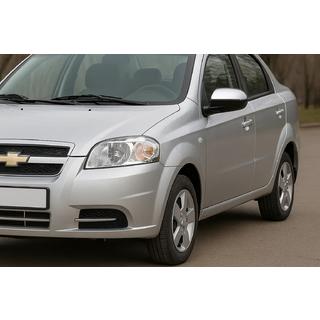 Peilinkuoret (2 kpl, ruostumaton teräs) Chevrolet Aveo T250 2005–2011 kuva 3