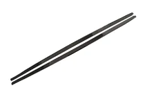 BMW 5-sarja F10/F11 2010–2016 MP-Style sivuhelmojen lisäosat (M-Sport/M5 sivuhelmoihin, kiiltävä musta) kuva 1