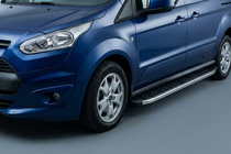 Ford Connect 2014–2021 BlackLine-sivuporrassarja (2 kpl, alumiini) kuva 1