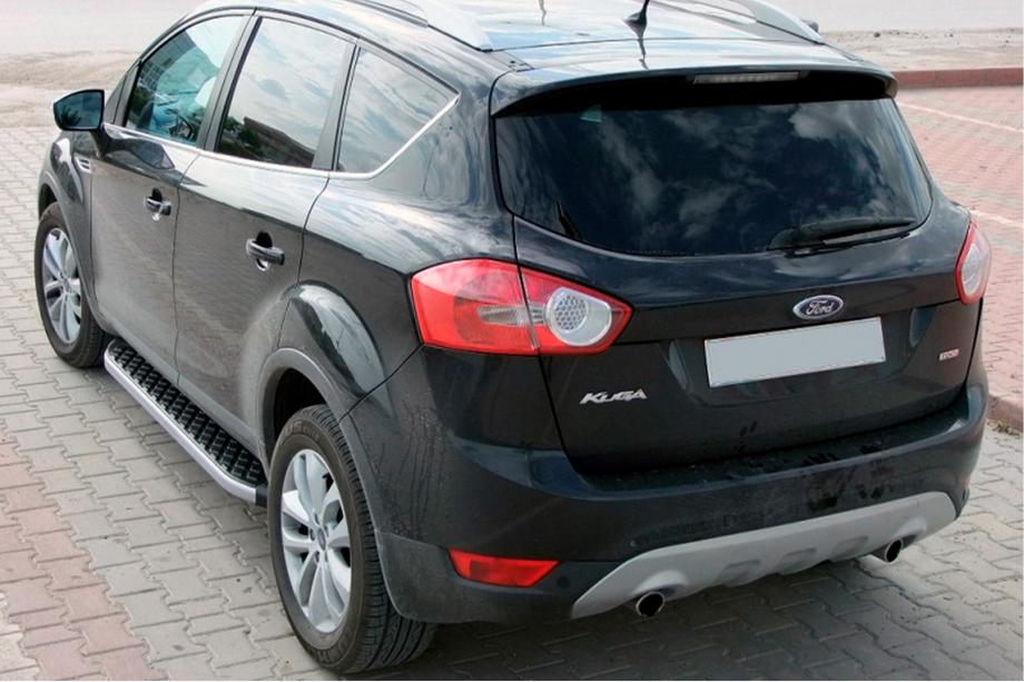 Ford Kuga/Escape 2013–2019 BlackLine-sivuporrassarja (2 kpl, alumiini) Image
