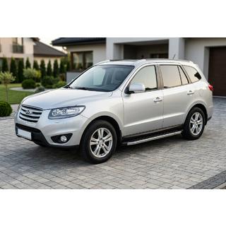 BlackLine-sivuporrassarja (2 kpl, alumiini) Hyundai Santa Fe 2 2006–2012 kuva 1