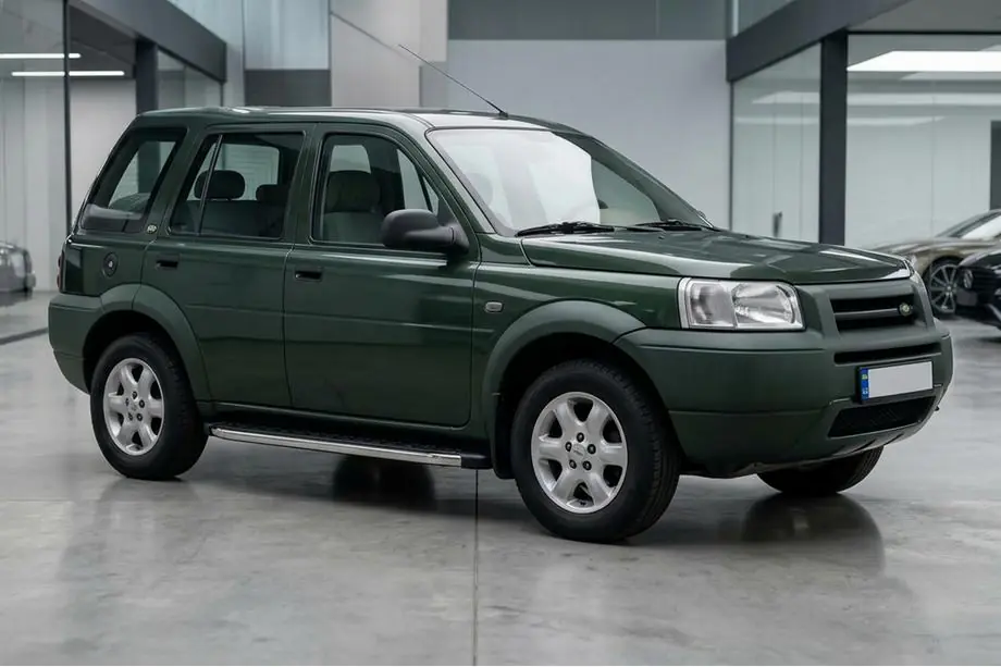 Land Rover Freelander I 1997–2006 BlackLine-sivuporrassarja (2 kpl, alumiini) Image